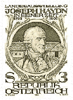 Joseph Haydn Briefmarke Österreich