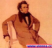 Franz Schubert, Aquarell von W.A. Rieder, 1825